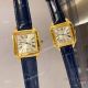 Copy Cartier Santos Dumont Couple watches Yellow Gold Quartz (4)_th.jpg